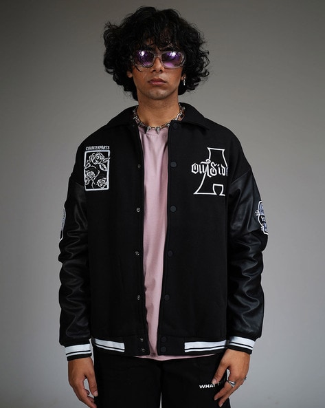 Men Graphic Jacket