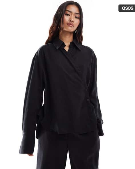 Buy Black Shirts for Women by ASOS DESIGN Online