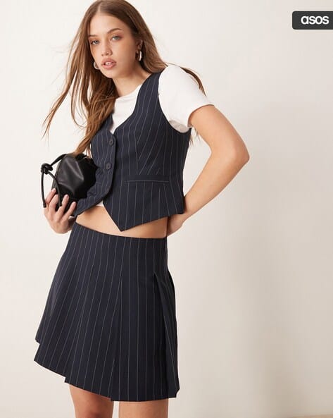 Buy Navy Blue Skirts for Women by ASOS DESIGN Online