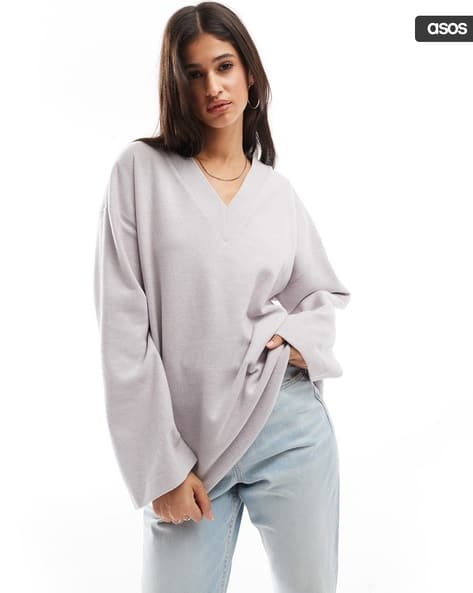 Buy Lilac Sweaters Cardigans for Women by ASOS DESIGN Online