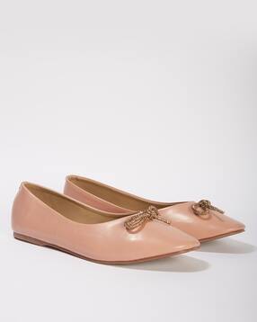 yousta Women Slip-On Ballerinas with Knot Accent-picture-51