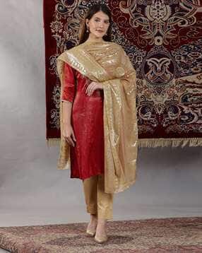 aurelia Women Foil Print Dupatta-picture-10