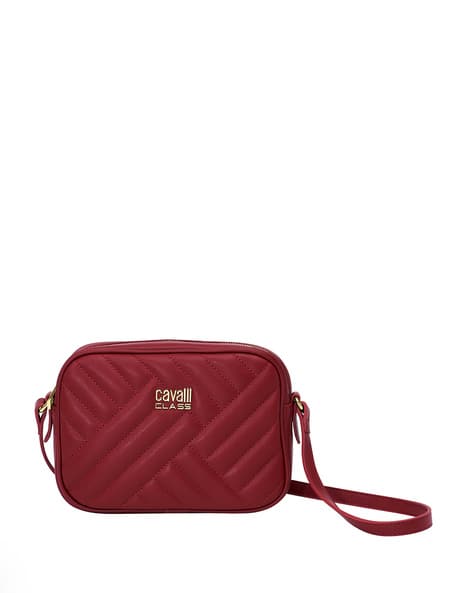 Marzia Synthetic Leather Crossbody Bag