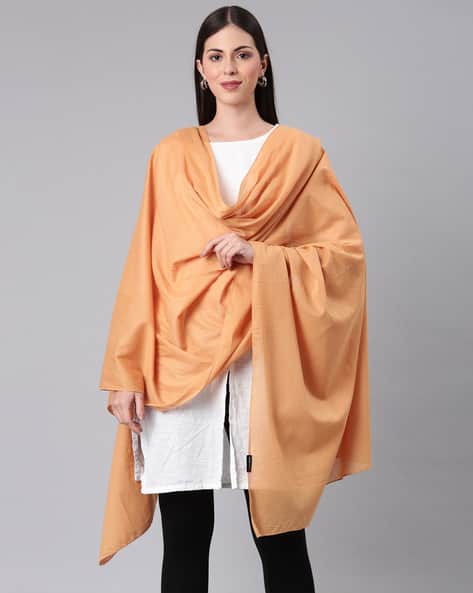 Buy Beige Shawls Wraps for Women by Twin Birds Online