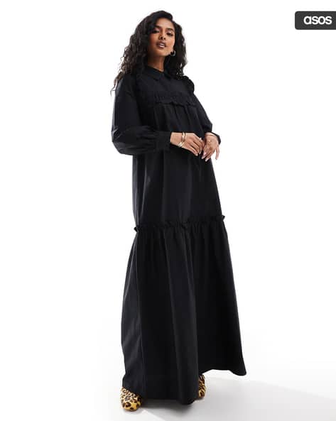 Buy Black Dresses for Women by ASOS DESIGN Online | Ajio.com