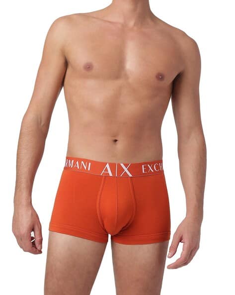 Buy Red Boxers for Men by ARMANI EXCHANGE Online