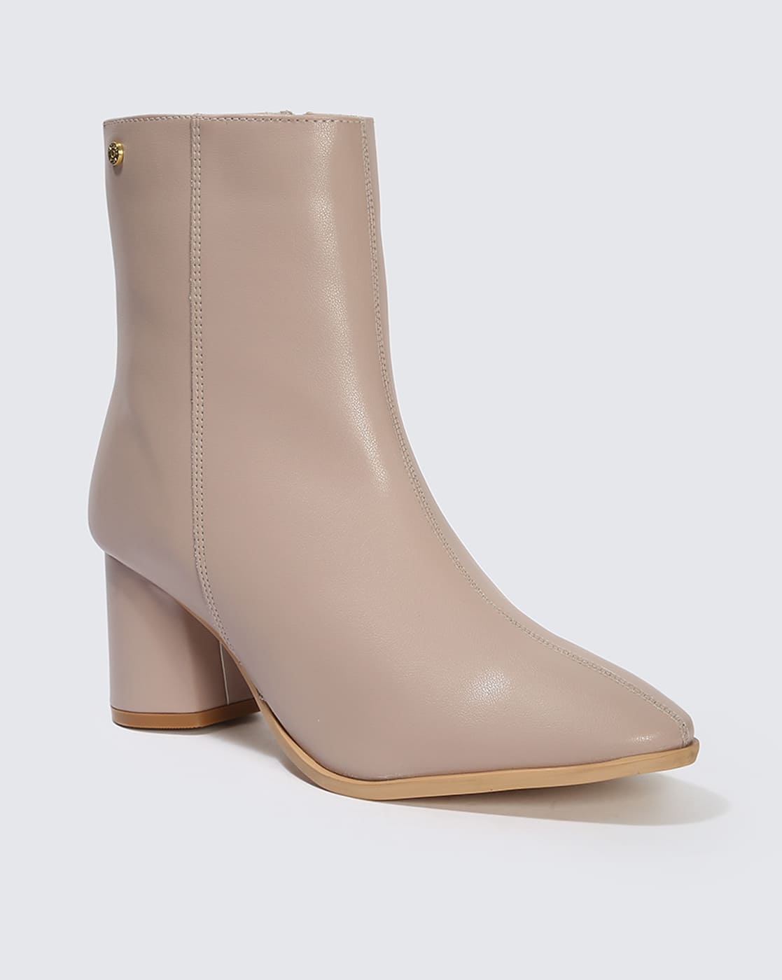 Women Ankle-Length Heeled Boots