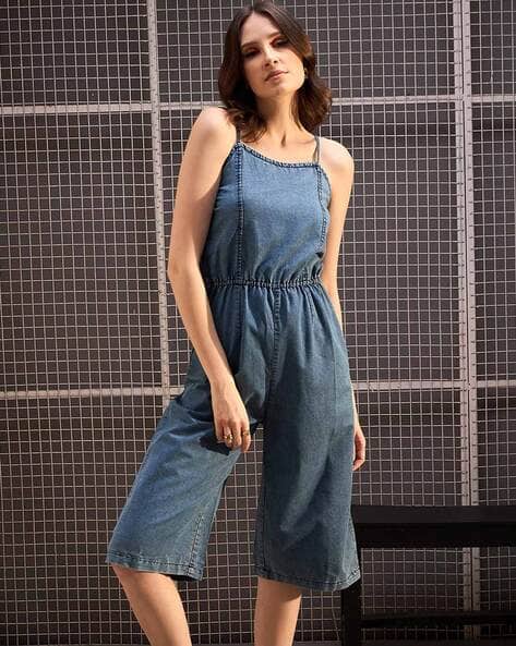 Buy Blue Jumpsuits &Playsuits for Women by STYLESTONE Online