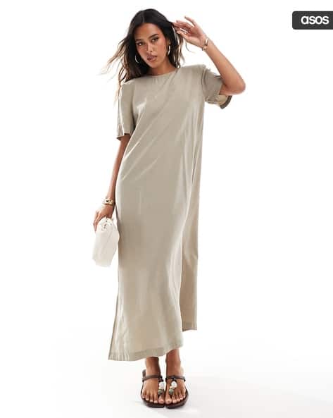 Buy Green Dresses for Women by ASOS DESIGN Online - Main Image