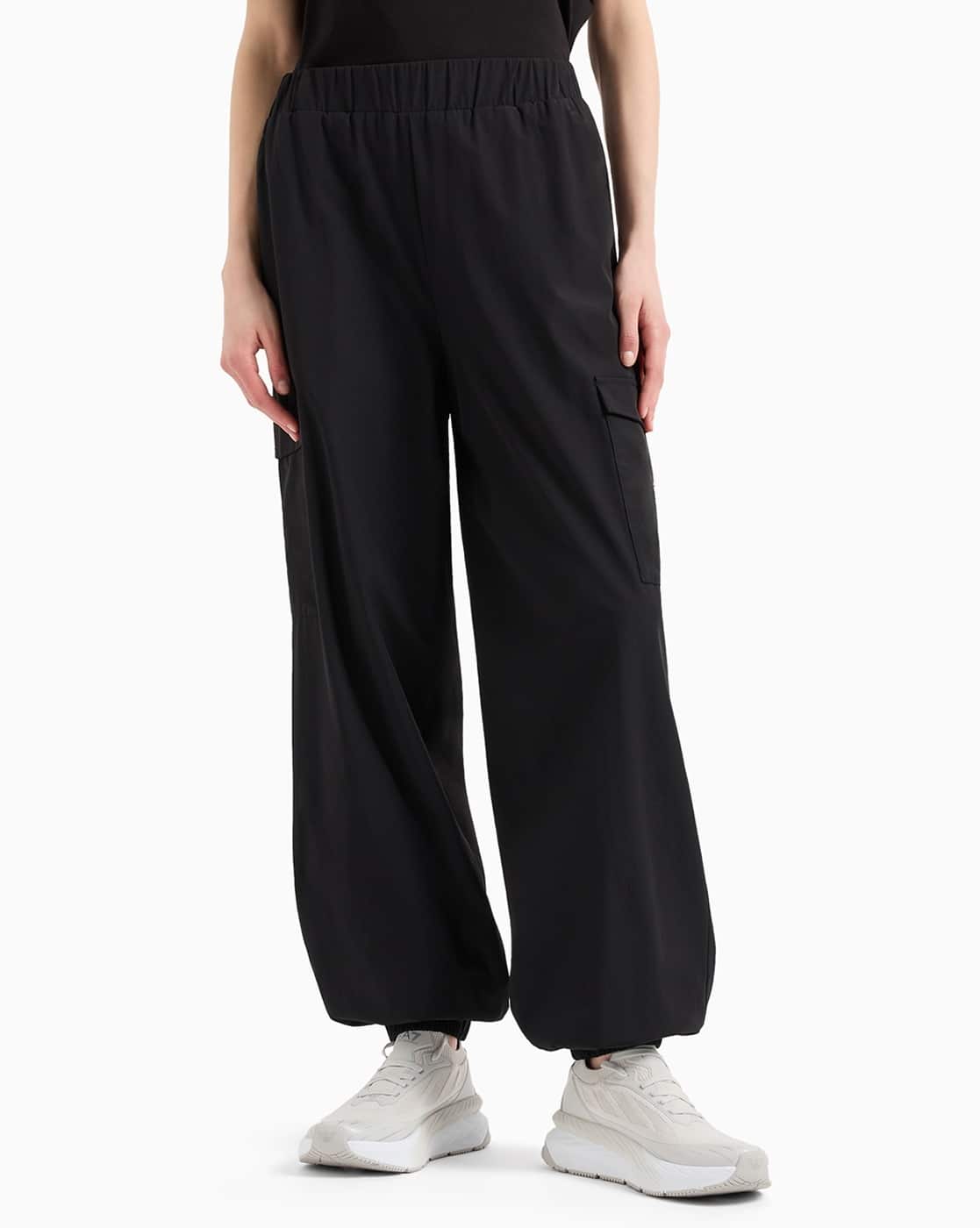 Buy Black Trousers & Pants for Women by EA7 Emporio Armani Online