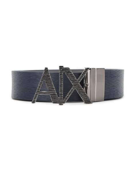 Buy Navy Blue Belts for Men by ARMANI EXCHANGE Online