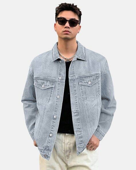 Buy Grey Jackets Coats for Men by URBANO FASHION Online