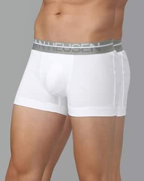 van heusen Men Pack of 2 Trunks with Logo Elasticated Waistband-picture-13
