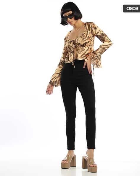 ASOS DESIGN High-Rise Jeggings