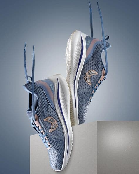 BERSACHE Women Walking Shoes with Lace Fastening