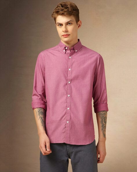 Men Slim Fit Shirt