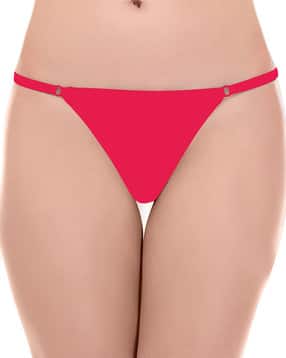 cumsin Women Thongs with Elasticated Waistband-picture-6