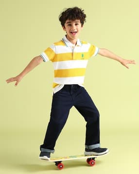 u.s. polo assn. Boys Striped Regular Fit Polo T-Shirt-picture-18