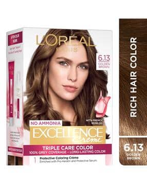 l'oreal paris Excellence Creme Hair Color 6.13 Golden Brown-picture-20