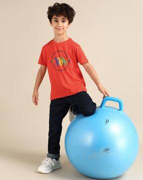 u.s. polo assn. Boys Printed Regular Fit Crew-Neck T-Shirt-picture-14