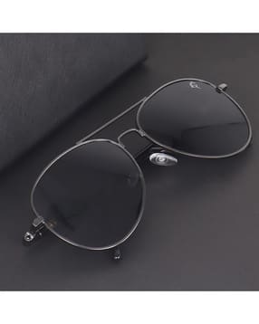 funglasses Men UV Protected Aviator Sunglasses-picture-21