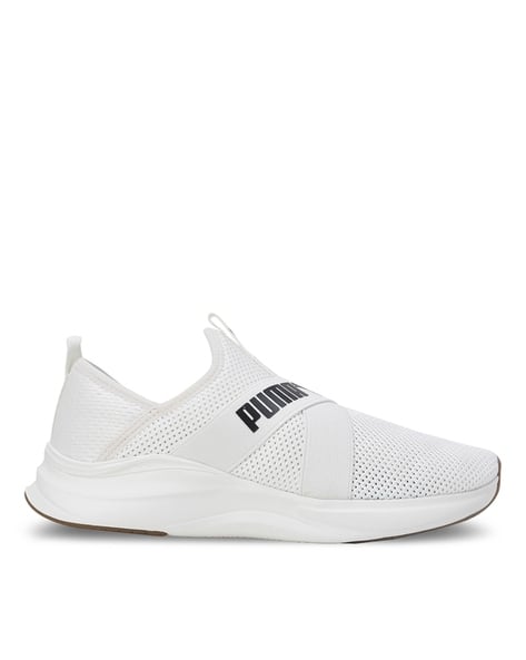 Perforated Low-Top Slip-On Running Shoes