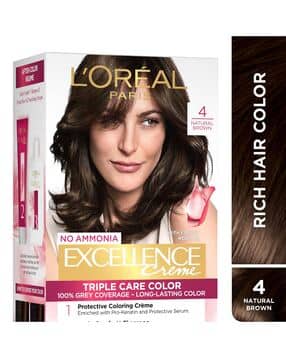 l'oreal paris Excellence Creme Hair Color 4 Natural Brown-picture-18