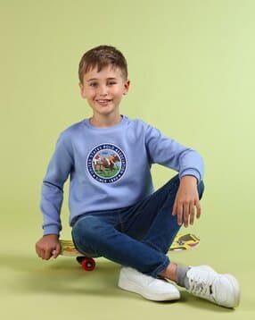 u.s. polo assn. Boys Logo Print Regular Fit Sweatshirt-picture-53