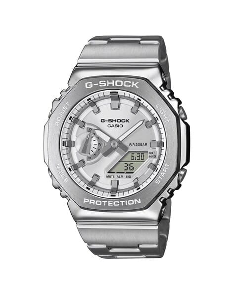 Men G-Shock Water-Resistant Analogue Watch-GM-2110D-7ADR