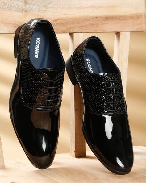 Buy Black Formal Shoes for Men by KOSHER Online