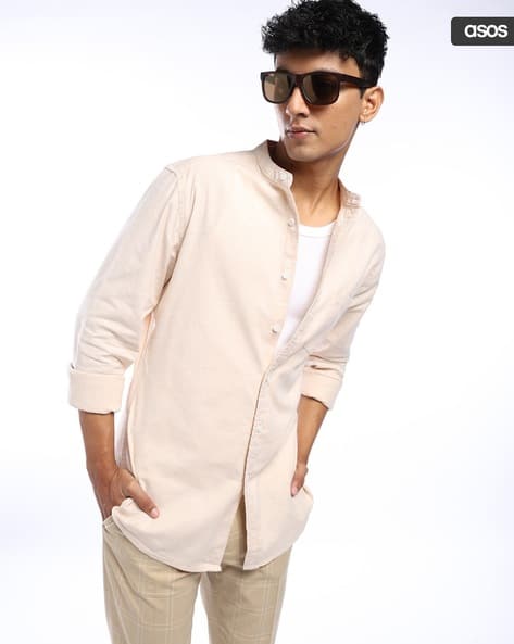 Buy Beige Shirts for Men by ASOS DESIGN Online