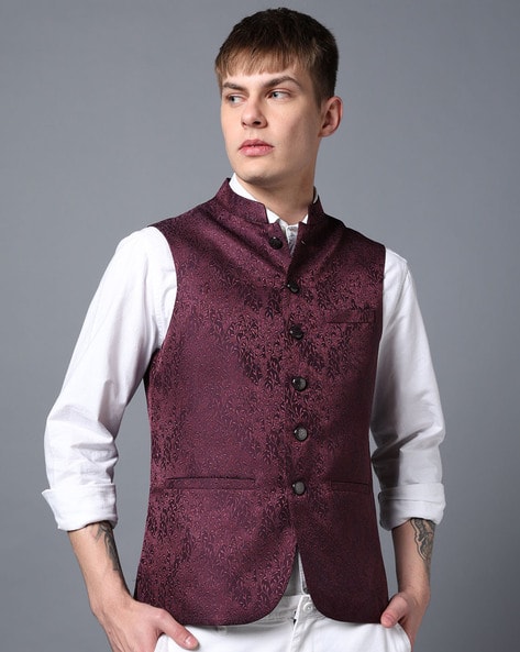 Buy Purple Blazers Waistcoats for Men by MONTE CARLO Online