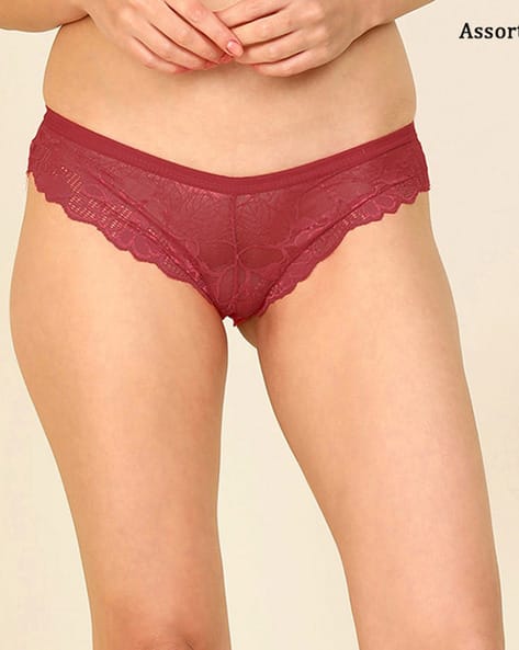 CUMSIN Women Full-Coverage Briefs with Elasticated Waist
