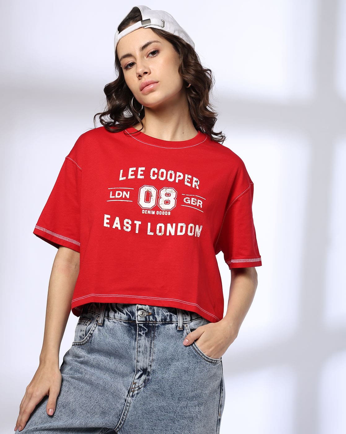 Buy Red Tshirts for Women by LEE COOPER Online | Ajio.com