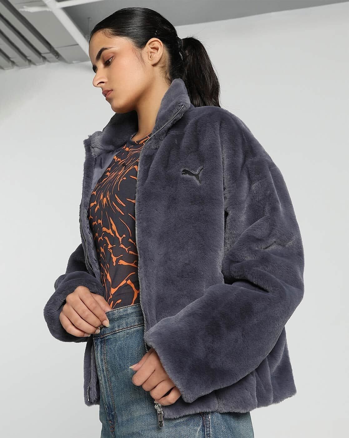 Buy Grey Jackets & Coats for Women by PUMA Online | Ajio.com