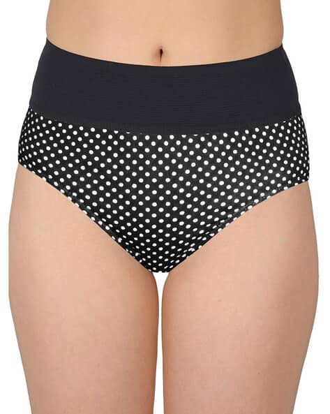 Fashion Comfortz Polka-Dot Print Panties