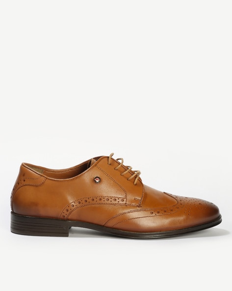 Men Lace-Up Brogue Shoes