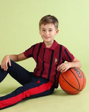 u.s. polo assn. Boys Striped Regular Fit Polo T-Shirt-picture-25