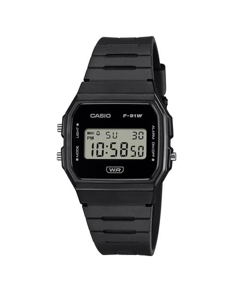 Unisex Youth Water-Resistant Digital Watch-F-91WB-1ADF
