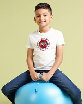 u.s. polo assn. Boys Brand Print Regular Fit Cotton Crew-Neck T-Shirt-picture-10