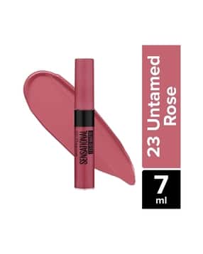 maybelline new york Sensational Liquid Matte Lipstick - 23 Untamed Rose-picture-42