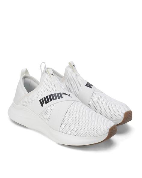 Perforated Low-Top Slip-On Running Shoes