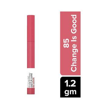 maybelline new york Super Stay Ink Crayon Lipstick - 85 Change Is Good-picture-11