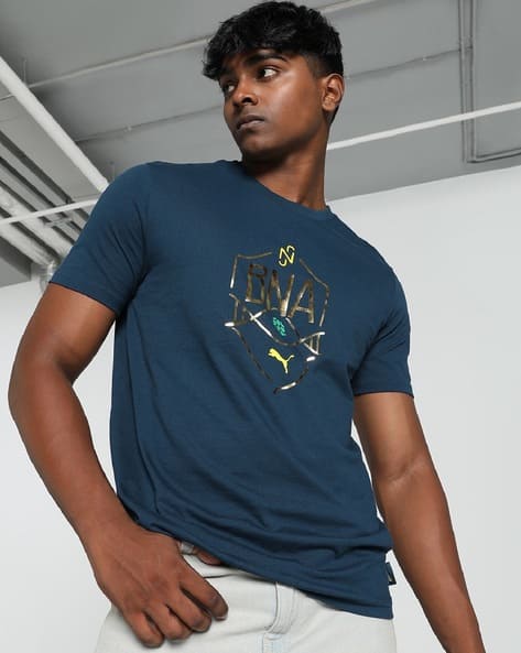 Puma Neymar JR "BNA" Men's Football Logo Tee