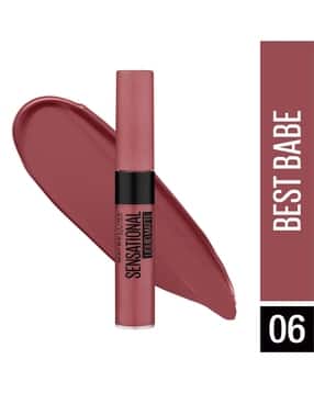maybelline new york Sensational Liquid Matte Lipstick - 06 Best Babe-picture-38