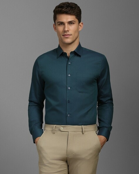 Louis Philippe Men Slim Fit Shirt