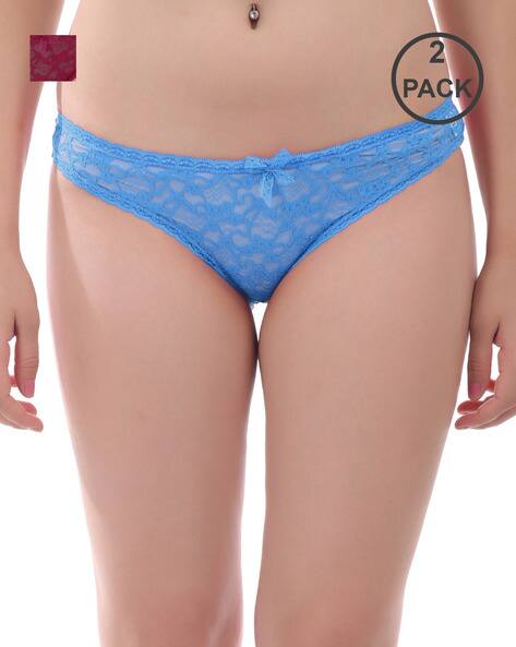 CUMSIN Pack of 2 Women Printed Briefs