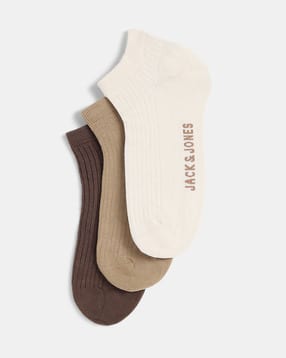 jack & jones Men Pack of 3 Ankle-Length Socks-picture-14