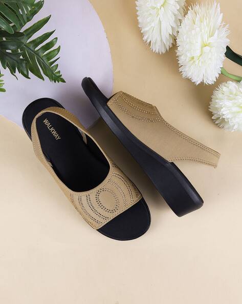 Womens Sandals Walkway Footwear Online Buy Black Flip Flop