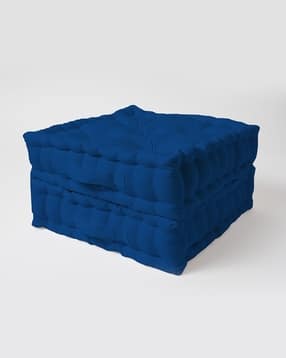 skanda fab Pack of 2 Quilted Cushion with Handle 16" x 16"-picture-53